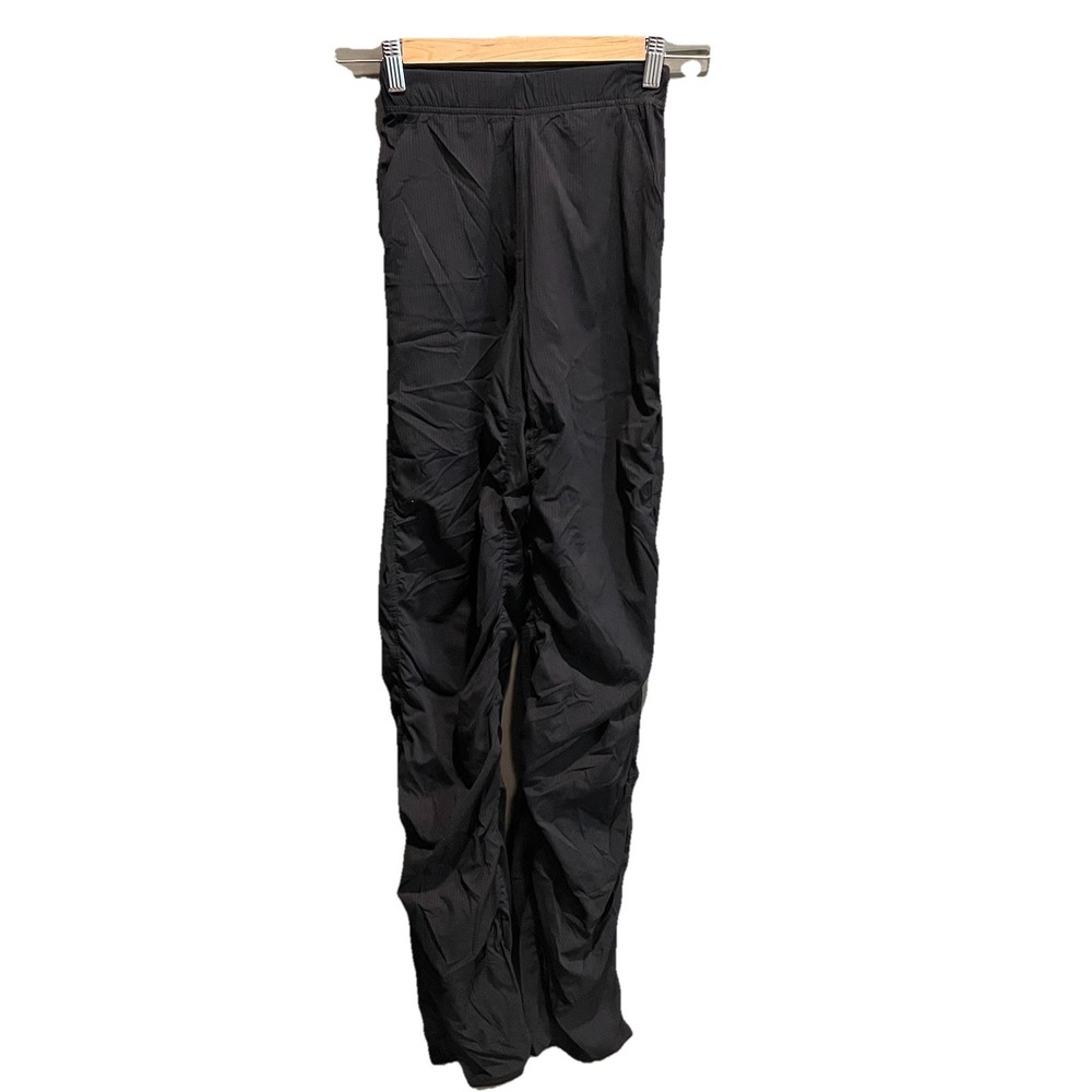 Lululemon Black Dance Studio Slim-Fit Hi-Rise Women's Activewear Pants Size XXXS